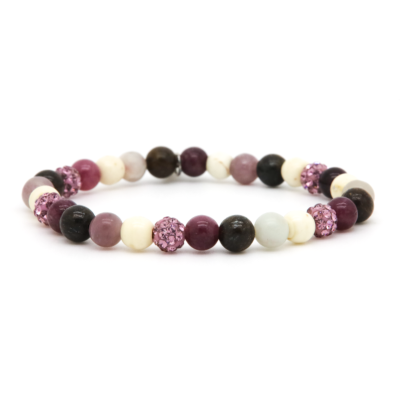 Spiral Lena Lou XS Elastic (purple crystal)