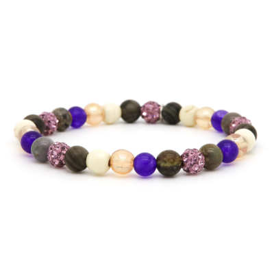 Spiral Sophia XS Elastic (purple crystal)