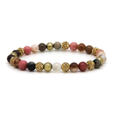 Spiral Ines XS Elastic (gold crystal)