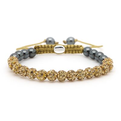 Spiral Full Crystal XS (gold crystal)