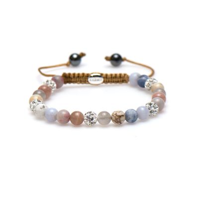 Spiral Sandy Sea XS (white crystal)