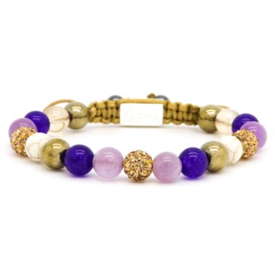 Spiral LAVANY M (gold crystal)