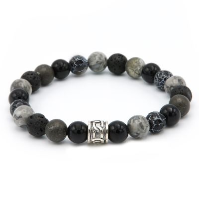 Silver Bead Kiran 8MM