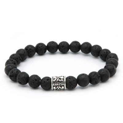 Silver Bead Rocky 8MM