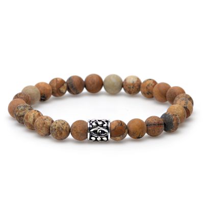 Silver Bead Woody 8MM