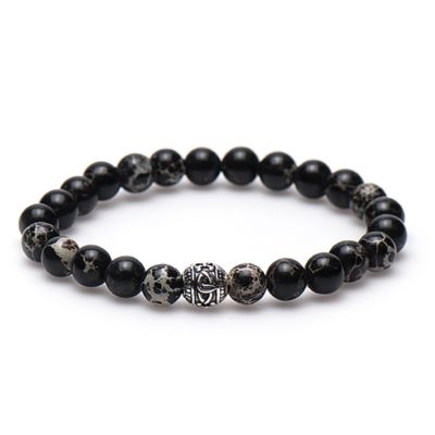 Silver Bead Devan 8MM