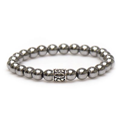Silver Bead Ramez 8MM