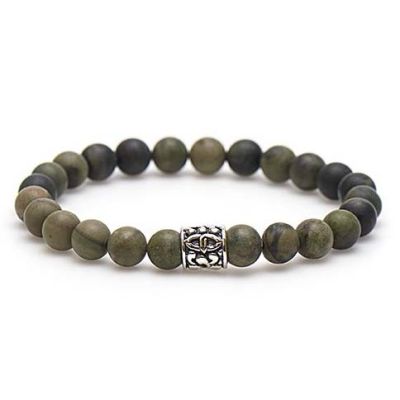 Silver Bead Silas 8MM