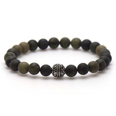 Silver Bead Sicilia 8MM