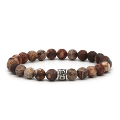 Silver Bead Elias 8MM