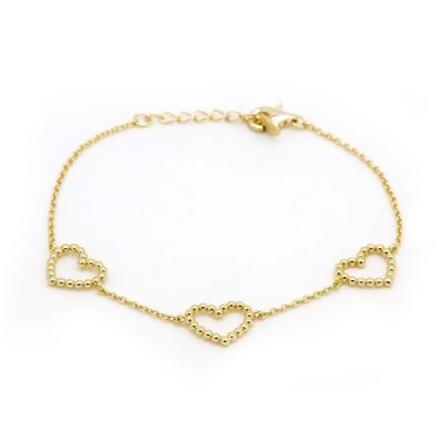 Bracelet Open Heart Dots