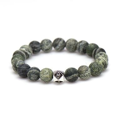 Alligator Silver Bead 10MM