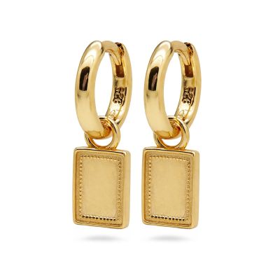 Hinged Hoops Elia Square