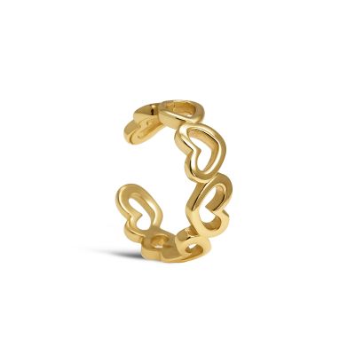 Earcuff Plain MADDISON Heart