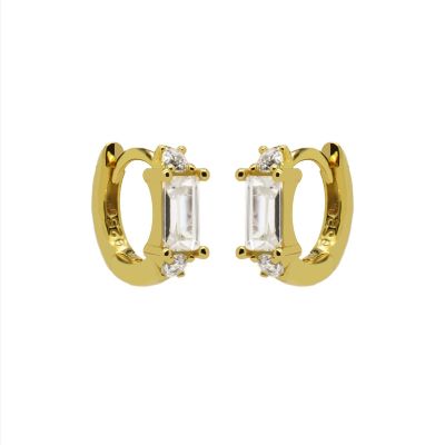 Hinged Hoops Mira Zirconia