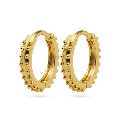 Hinged Hoops Elva Dots