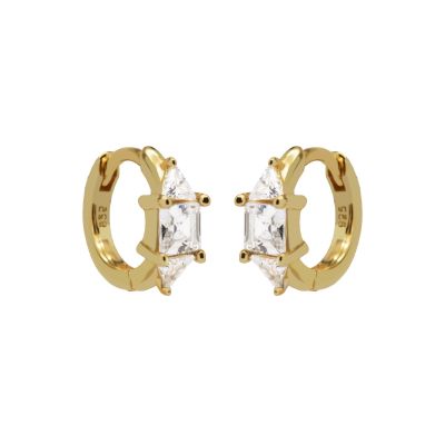 Hinged Hoops Lea Zirconia