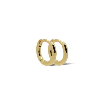 Hinged Hoops Plain Bibi 10MM
