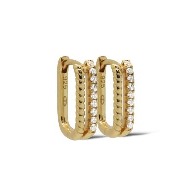 Hinged Hoops Olivia Square 