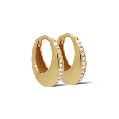 Hinged Hoops Yuna Zirconia 16MM