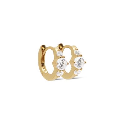 Hinged Hoops Vio Zirconia 12MM