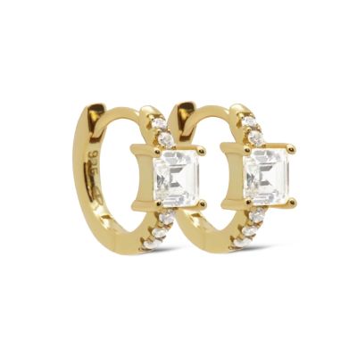 Hinged Hoops Elly Zirconia 12MM