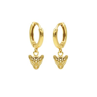Hinged Hoops Symbols Leopard