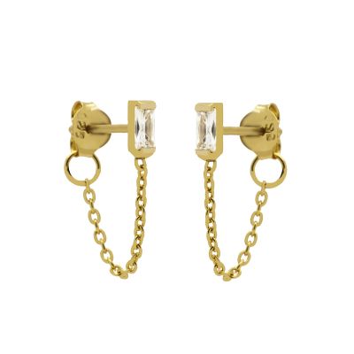 Chain Zirconia Single Square