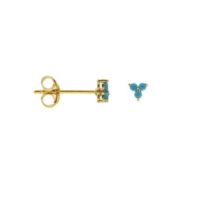 Karma Zirconia Symbols Triple Summer Flower