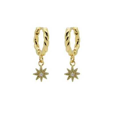 Hinged Hoops Twisted Morningstar