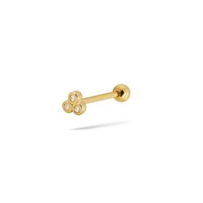Piercing Nila Zirconia Triple Dots