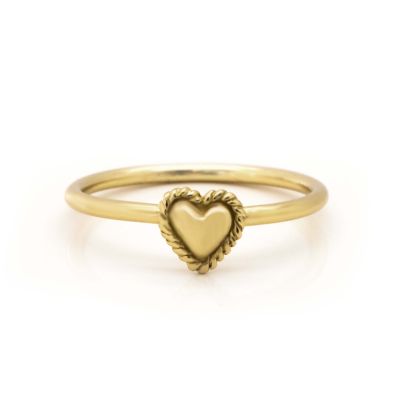 Ring Twisted Heart