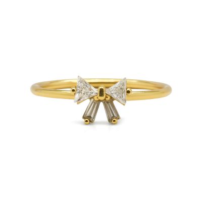 Ring Zirconia Bow