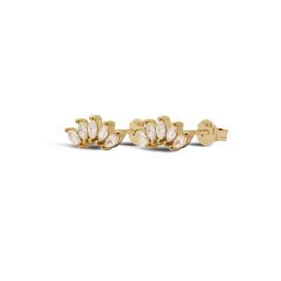 KARMA Zirconia Earstuds BOW
