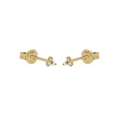 Zirconia Symbols Luna Triple Flower