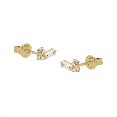 Karma Zirconia Symbols Duo Baguette