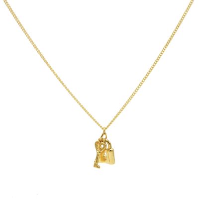 Necklace Key Lock