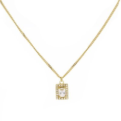 Necklace Vintage Square 