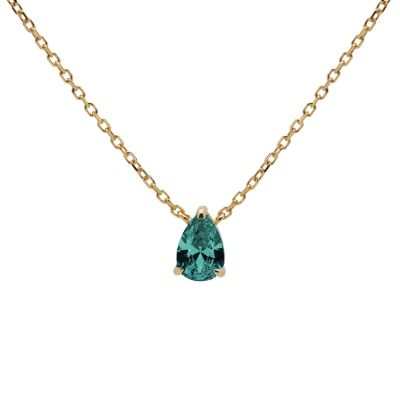 Necklace JULIA Teal Blue