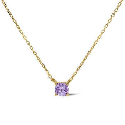 Necklace Tess Zirconia Lavender
